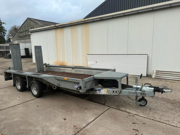 Ifor williams GX125 machinetransporter 2023 ZGAN, Auto diversen, Aanhangers en Bagagewagens, Zo goed als nieuw, Ophalen
