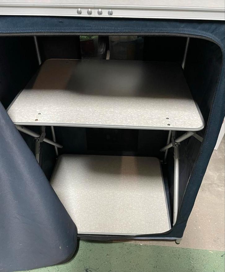 Compacte Campingkast, Caravans en Kamperen, Kampeermeubelen, Gebruikt, Campingkast, Ophalen of Verzenden
