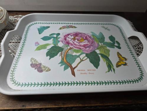 Vintage Engels dienblad Portmeirion /groot, Huis en Inrichting, Woonaccessoires | Dienbladen, Gebruikt, Hout, Rechthoekig, Ophalen of Verzenden