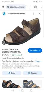 Finn Comfort heren Sandalen maat 44, zgan, Kleding | Heren, Schoenen, Ophalen of Verzenden, Sandalen, Bruin, Zo goed als nieuw