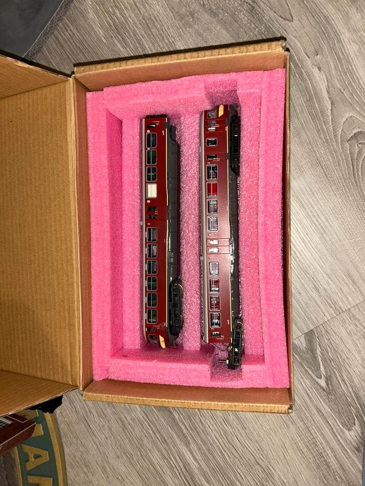 Hollandrail x Lima DE-2 Onderdelen, Hobby en Vrije tijd, Modeltreinen | H0, Gebruikt, Treinset, Gelijkstroom, Lima, Analoog, Ophalen of Verzenden