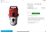 Swiss vacuum stofzuiger / blazer, Doe-het-zelf en Verbouw, Gereedschap | Overige machines, Ophalen, Zo goed als nieuw