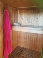 Finse sauna 2-persoons, Sport en Fitness, Sauna, Complete sauna, Gebruikt, Ophalen, Fins of Traditioneel