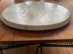 Marmerplateau- Italiaans Design, Ophalen, Schaal, Zo goed als nieuw, Ovaal