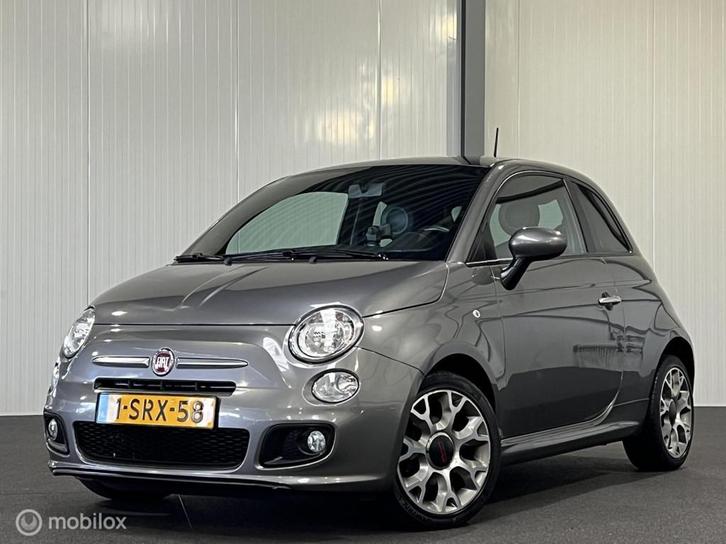 Fiat 500 0.9 TwinAir 500S [ NAP cruise half-leder ], Auto's, Fiat, Bedrijf, Te koop, ABS, Airbags, Airconditioning, Alarm, Bluetooth