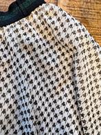 Zwart-wit rok met pied-de-poule motief, Kinderen en Baby's, Kinderkleding | Maat 134, Ophalen of Verzenden, Zo goed als nieuw