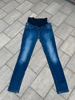 2 zwangerschapsbroeken maat 38, Kleding | Dames, Positiekleding, Blauw, Zo goed als nieuw, Broek of Spijkerbroek, Ophalen