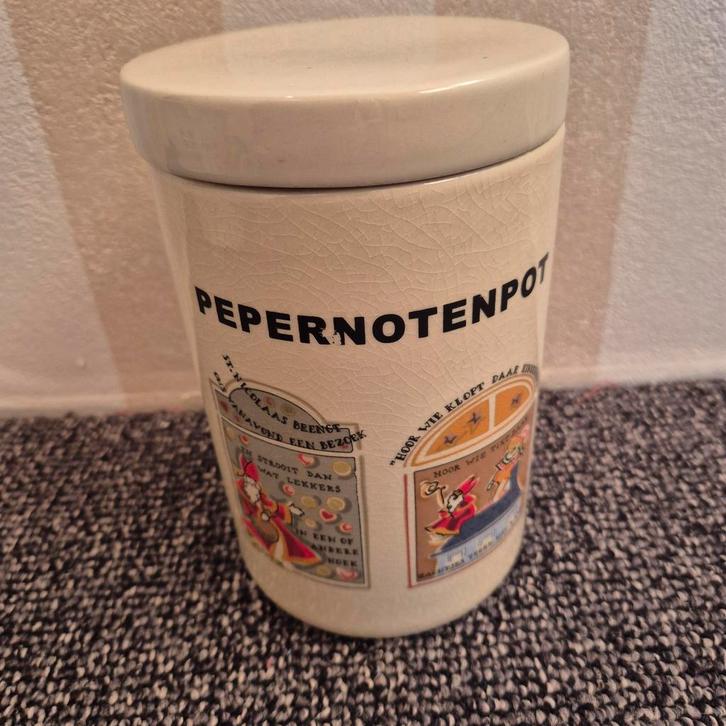 Vintage Pepernotenpot Sinterklaas, Huis en Inrichting, Keuken | Keukenbenodigdheden, Zo goed als nieuw, Ophalen of Verzenden