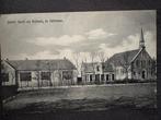 Oude ansichtkaart Geref. Kerk en School, te Alleenveer, Verzamelen, Ansichtkaarten | Buitenland, Ophalen of Verzenden, Voor 1920