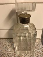 Antieke glazen parfumfles met stop, Ophalen