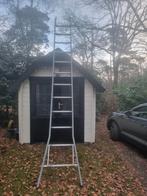 Dirks glazenwasser ladder, Doe-het-zelf en Verbouw, Ophalen of Verzenden, Zo goed als nieuw, Ladder, 4 meter of meer