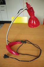 Rode bureaulamp, Ophalen of Verzenden, Zo goed als nieuw, Bureau