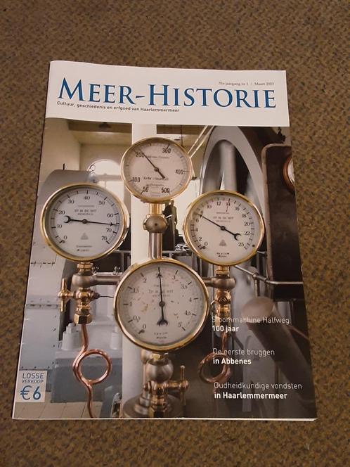 Meer-historie magazine (Haarlemmermeer cultuur maart 2023), Boeken, Tijdschriften en Kranten, Zo goed als nieuw, Ophalen of Verzenden