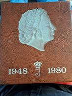 Map Juliana munten van centen tot rijksdaalder, Verzenden, Koningin Juliana, 1 gulden, Losse munt