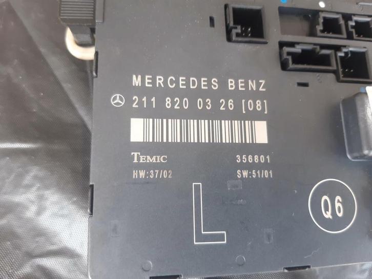 Mercedes w211 E klasse deurmodule , Auto diversen, Kofferbakmatten, Gebruikt, Ophalen of Verzenden