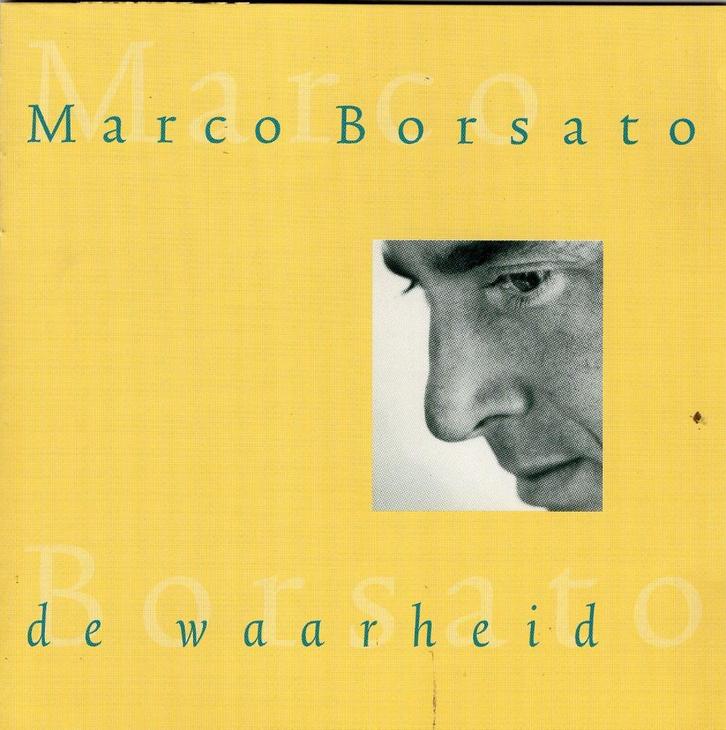CD:  MARCO BORSATO  -  De waarheid, Cd's en Dvd's, Cd's | Nederlandstalig, Gebruikt, Pop, Ophalen of Verzenden