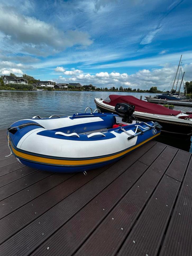 Hibo 300 Rubberboot met 6 pk Suzuki, Watersport en Boten, Accessoires en Onderhoud, Zo goed als nieuw, Overige typen, Ophalen