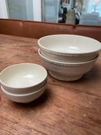 Recamier by Royal Creamware schalen ecru ZGAN, Verzenden, Nieuw, Overige stijlen, Glas