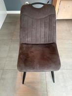 Eetkamerstoelen, Huis en Inrichting, Stoelen, Ophalen of Verzenden, Zo goed als nieuw, Grijs