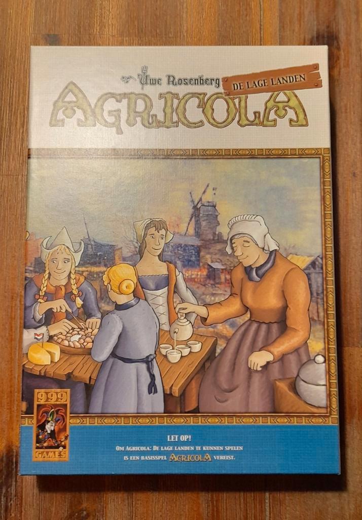 Agricola de Lage Landen 999games, Hobby en Vrije tijd, Gezelschapsspellen | Bordspellen, Zo goed als nieuw, Ophalen of Verzenden