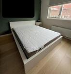 Ikea 180x200 bed - gebruikt, moet weg!, Ophalen, Gebruikt, Wit, Tweepersoons