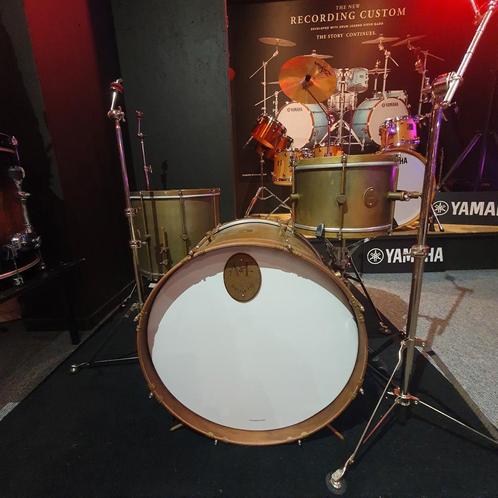 A&F Raw Brass Custom set-up: 12/16/22 +rim, Muziek en Instrumenten, Drumstellen en Slagwerk, Nieuw, Overige merken, Ophalen of Verzenden