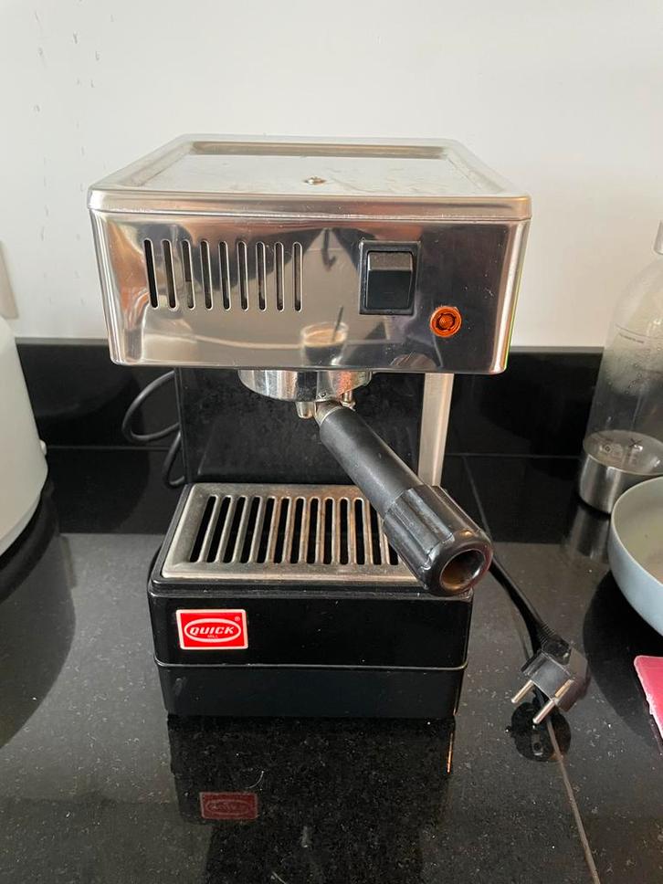 Espressomachine - Quick Mill, Witgoed en Apparatuur, Koffiezetapparaten, Zo goed als nieuw, Koffiepads en cups, Espresso apparaat