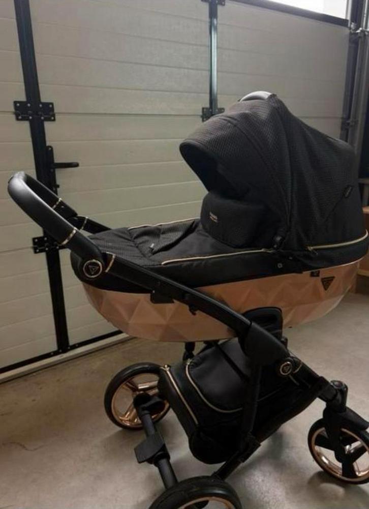 Junama Diamond 3 in 1 Combiwagen, Kinderen en Baby's, Kinderwagens en Combinaties, Gebruikt, Combiwagen, Overige merken, Met autostoeltje