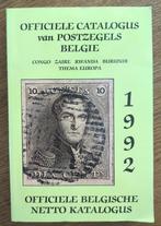 Boek officiële catalogus van postzegels België - 1992, Ophalen of Verzenden, Catalogus