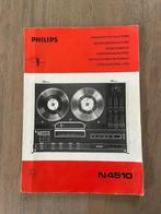 Gebruiksaanwijzing/handleiding Philips N4510, Ophalen of Verzenden, Bandrecorder