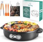 Hotpot Pan met Koreaanse BBQ-grill - Elektrische 2-in-1 Fond, Hobby en Vrije tijd, -, Verzenden, -, Nieuw