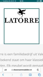 Bankstel vh Spaanse familie bedrijf Latorre (zie Pinterest), Huis en Inrichting, Ophalen, Gebruikt, Rechte bank, Eigentijdse stijl