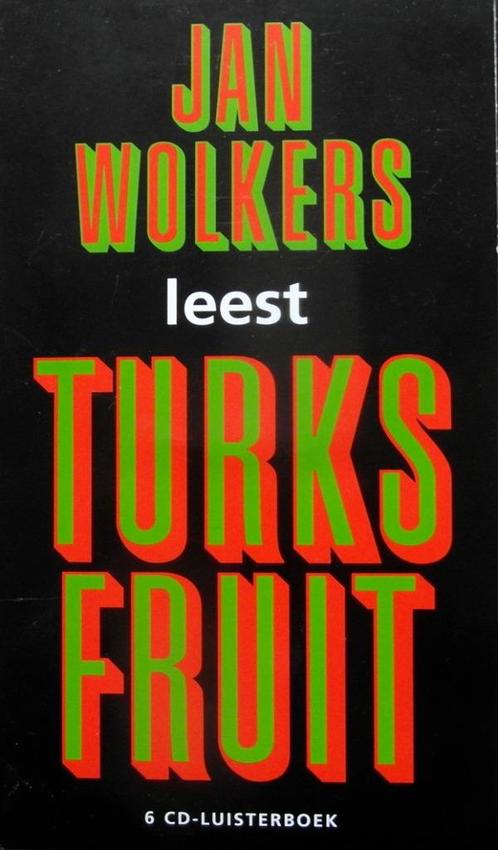 Jan Wolkers leest Turks Fruit- 6 CD-luisterboek, Boeken, Literatuur, Zo goed als nieuw, Ophalen of Verzenden