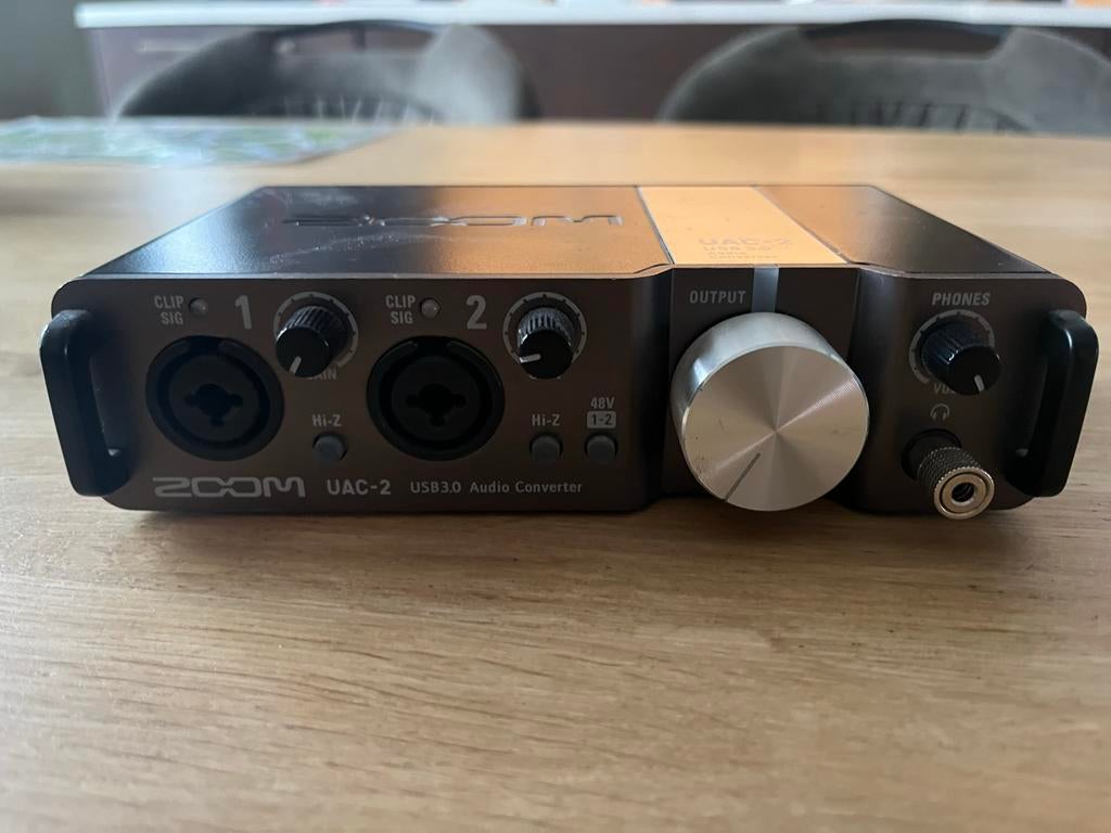 Zoom UAC2 USB 3.0 Audio Interface, Audio, Tv en Foto, Ophalen of Verzenden, Gebruikt