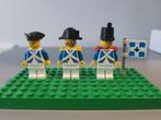 Lego Pirates 3 Imperial soldiers en 1 vlag, Ophalen of Verzenden, Gebruikt, Losse stenen, Lego