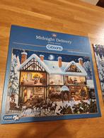 Gibsons Midnight Delivery Puzzel 1000 stukjes huis, Ophalen of Verzenden, 500 t/m 1500 stukjes, Zo goed als nieuw, Legpuzzel