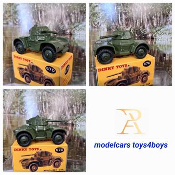 Dinmy Toys no. 670 Armoured Car (3)  1/43 beschikbaar voor biedingen