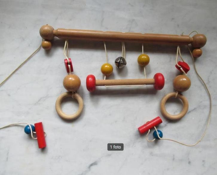 Houten box speelgoed, Kinderen en Baby's, Speelgoed | Houten speelgoed, Zo goed als nieuw, Ophalen of Verzenden