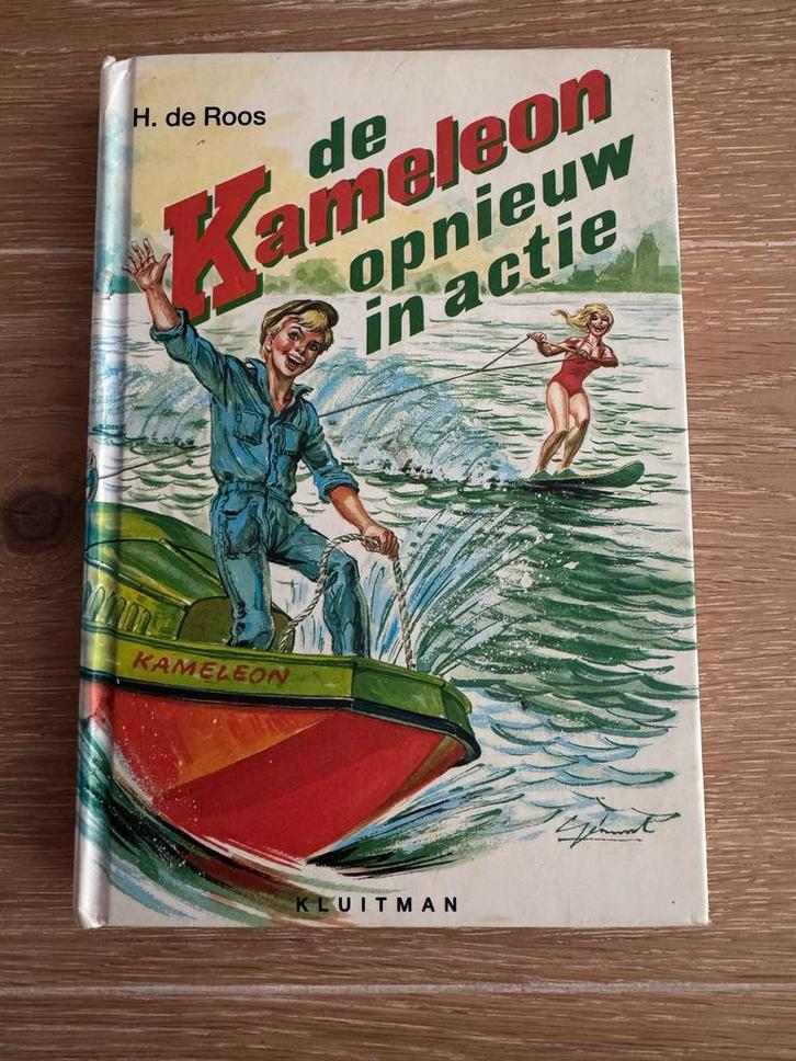 De Kameleon opnieuw in actie - H. de Roos, Boeken, Kinderboeken | Jeugd | 10 tot 12 jaar, Gelezen, Ophalen of Verzenden