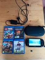 PS Vita PCH-1004 + 4 Games + 16GB en hoes, Ophalen of Verzenden, Zo goed als nieuw