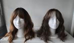 2 pruiken  hazelnoot bruin en bruin !, Sieraden, Tassen en Uiterlijk, Uiterlijk | Haarverzorging, Ophalen of Verzenden, Nieuw
