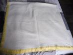 Mooie wollen deken uit Frankrijk 230 x 200 cm XL XXL, Ophalen of Verzenden