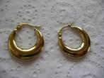 Een paar mooie Goud Vergulde Creool Oorbellen, Sieraden, Tassen en Uiterlijk, Antieke sieraden, Verzenden, Goud, Oorbellen, Verguld