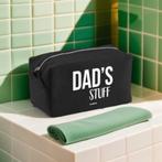 Dad's stuff toilettas, Verzenden, Zwart, Heer, Nieuw