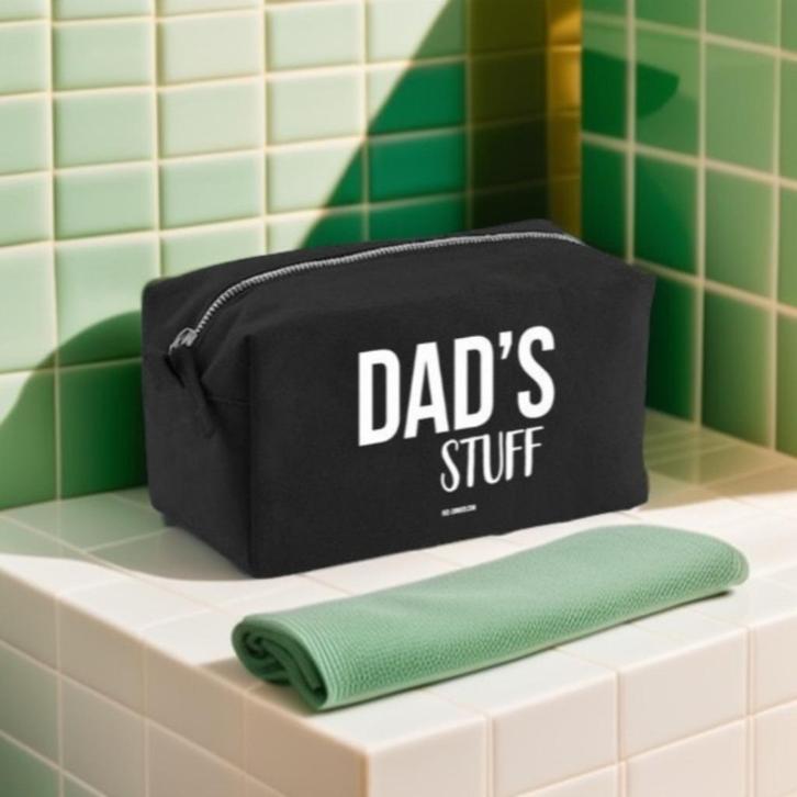 Dad's stuff toilettas, Sieraden, Tassen en Uiterlijk, Toilettassen, Nieuw, Heer, Zwart, Verzenden