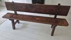 Oude Spaanse kerkbank, Antiek en Kunst, Antiek | Meubels | Stoelen en Banken, Ophalen of Verzenden