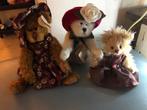 Vintage Beertjes - 3 stuks, waarvan 2 met kaartje, Ophalen of Verzenden, Gebruikt, Beer