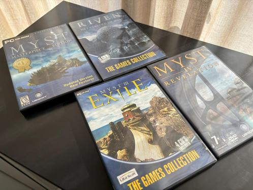 Myst MasterPiece ed. | Riven | Exile | Revelation PC/Mac, Spelcomputers en Games, Games | Pc, Nieuw, Puzzel en Educatief, 1 speler