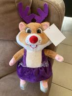 Nieuwe Albert Heijn ( ah ) hamster - rendier meisje kerst, Kinderen en Baby's, Speelgoed | Knuffels en Pluche, Ophalen of Verzenden