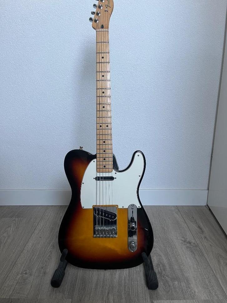 Fender Telecaster sunburst, Muziek en Instrumenten, Snaarinstrumenten | Gitaren | Elektrisch, Zo goed als nieuw, Solid body, Fender